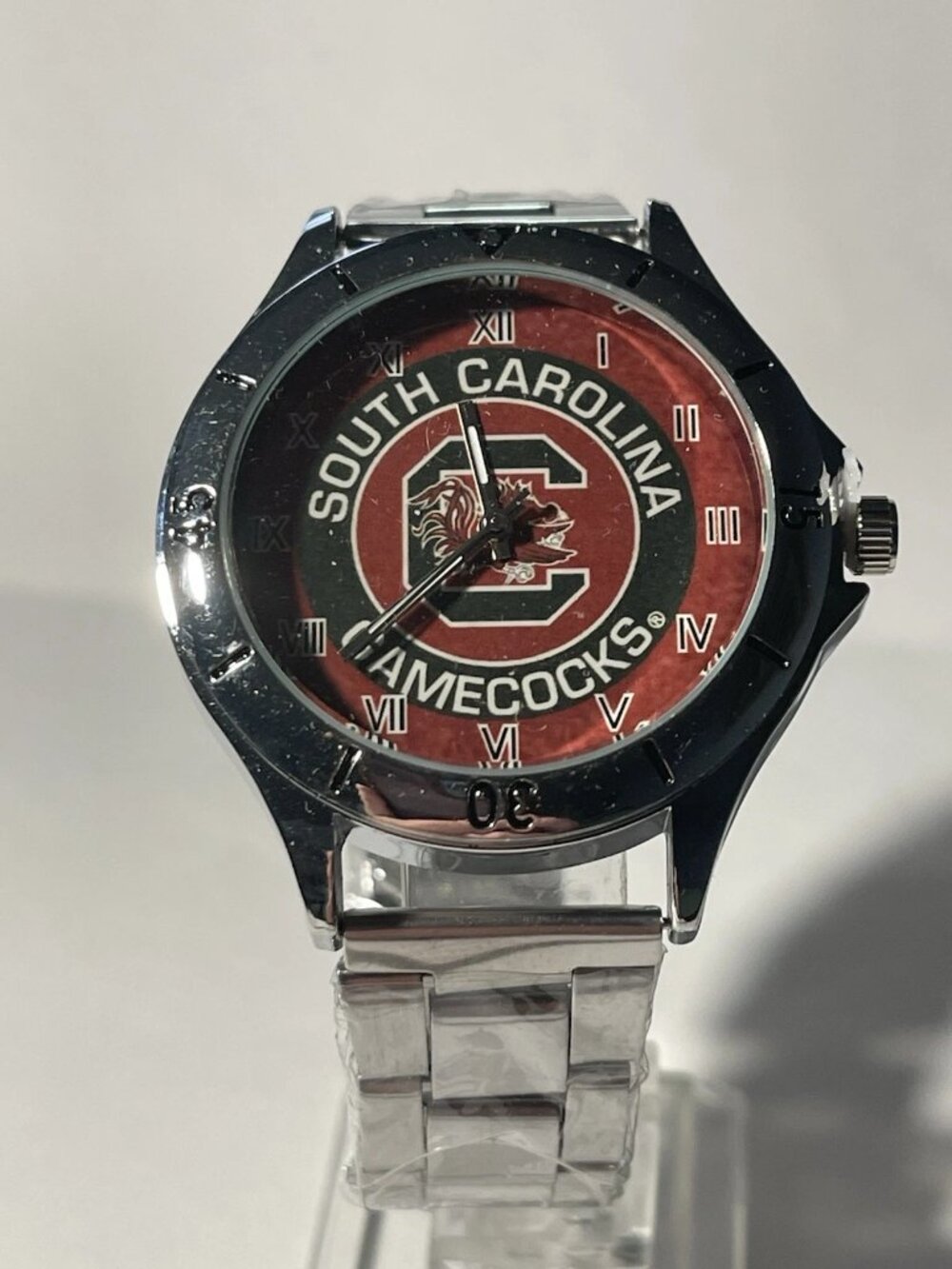 South Carolina Gamecocks NCAA Stainless-Steel Watch NEW